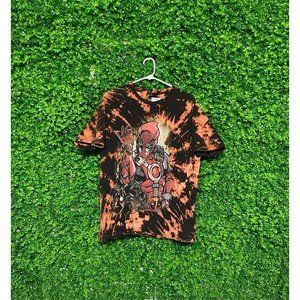 Vintage Acid Wash Deadpool T-shirt - Adult Mens Large - 003